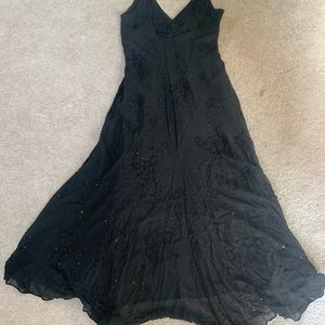 Black Sequin Dress